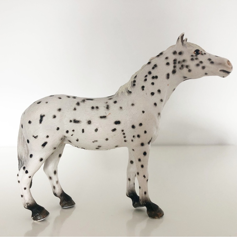 Schleich Knabstrupper Mare Horse Club 13617 from 2006 Made in Germany